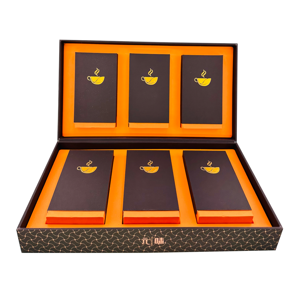 Gift Box Brown CTC Chai Set 45g x 6 Boxes