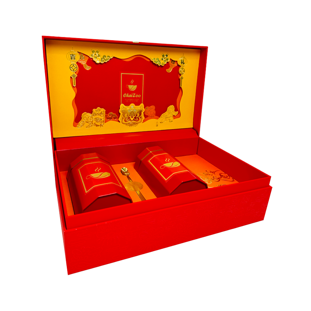 ギフトボックス 赤 紅茶・緑茶セット ティーバッグ(2.5g)21個入x2缶 ギフトボックス 赤 紅茶・緑茶セット ティーバッグ(2.5g)21個入x2缶